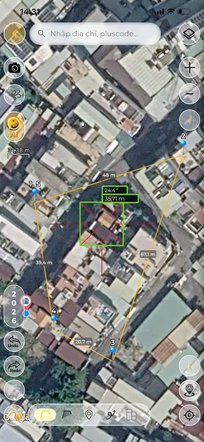Detailed measurement